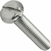 NEWPORT FASTENERS #8-32 x 5/16 in Slotted Pan Machine Screw, Plain 18-8 Stainless Steel, 1000 PK 189604-PR-1000